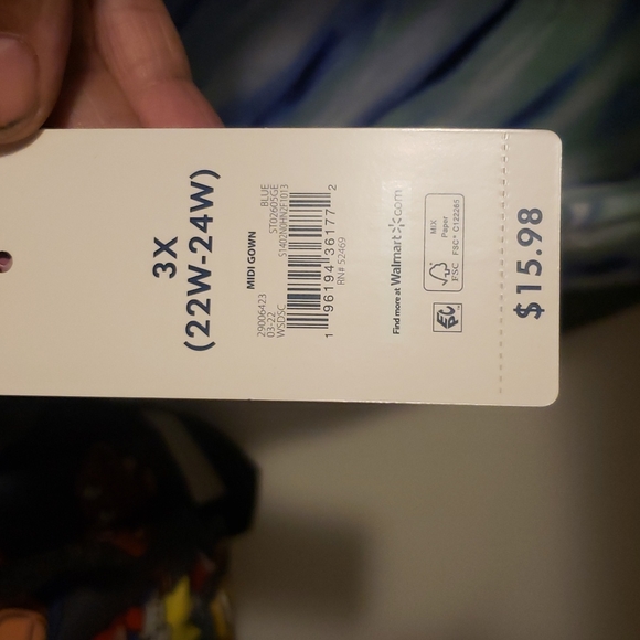 Secret treasures 3x midi gown blue - Picture 2 of 5